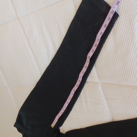☀️SO High Rise Seamless Ribbed High-Rise Leggings NWOT - BLACK - Picture 3 of 6